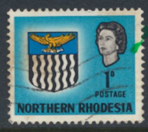 Northern Rhodesia  SG 75 SC# 75 Used  see detail and scan