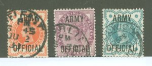 Great Britain #O54/O55/O57 Used