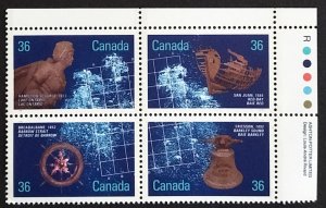 Canada 1144ai Plate Block UR VF MNH