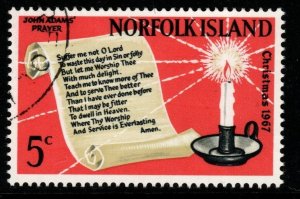 NORFOLK ISLAND SG92 1967 CHRISTMAS FINE USED