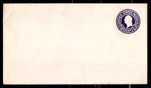 #U436 Washington Envelope Die 1 UPSS Size 10 - MInt