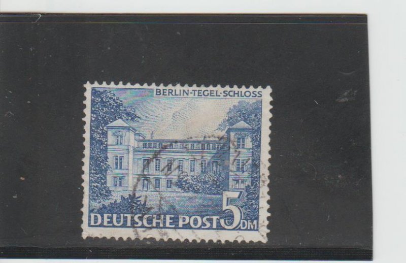 Germany  Scott#  9N60  Used  (1949 Tegel Castle)