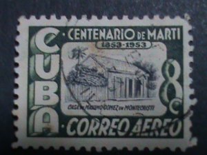 ​CUBA FOUR VERY OLD USED CUBA -STAMP-VF WE SHIP TO WORLD WIDE AND COMBINE