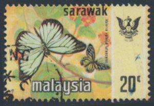 Sarawak  SC# 247 Used Butterflies see details & scans