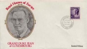 Luxembourg, First Day Cover, Royalty