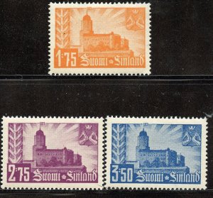 Finland # 224-26,  Mint Hinge