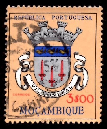Mozambique 1961 Vila Cabral, Coat of Arms 3e Scott.416 Used (#6)
