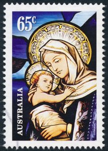 Australia 2014 65c Christmas - Virgin Mary & Christ Child Sheet SG4279 Fine Used