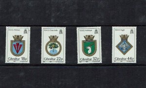 Bermuda: 1988 Naval Crests, (Series 7)  MNH Set