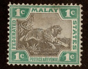 Malaya Scott Kelantan 18 Unused hinged.