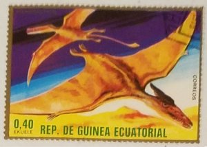 Equatorial Guinea Prehistoric Animals Pterodctylus