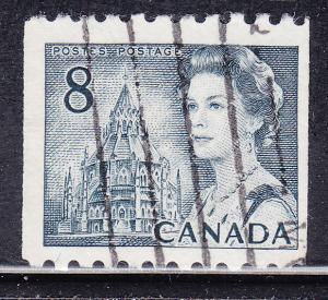 Canada 550 Library Of Parliament 8¢ Coil 1971