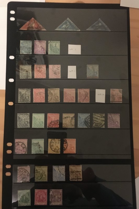 Collection of Cape of Good Hope stamps, CV ~$500