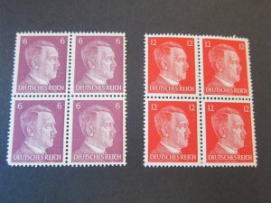 Germany 1941 Sc 510,513 MNH