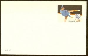 #UX82 Winter Olympics Postal Card - Mint