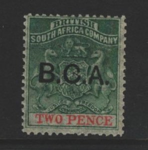 British Central Africa Sc#2 MNH - minor gum disturbance