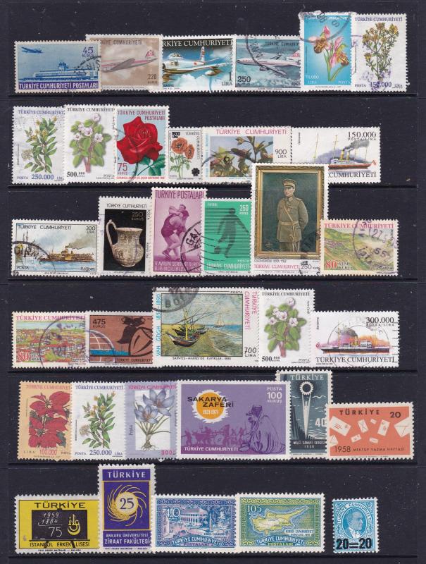 Turkey a small MNH collection