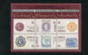 Australia 1180g Penny Black Anniversary Stamp Sheet London 90 Overprint MNH