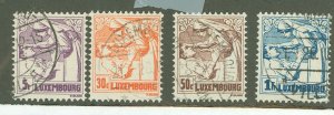 Luxembourg #B11-B14  Single (Complete Set)