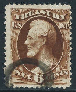 U.S., Sc #O75, 6c Used