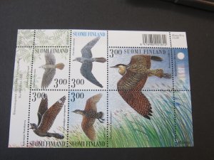 Finland 1999 Sc 1113 bird set MNH