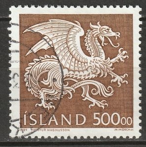 Iceland 1989 Sc 677 used