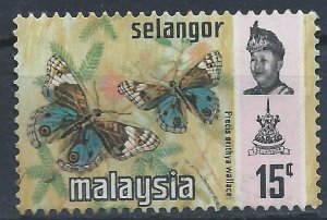 Selangor 1977 - 15c Photo - SG156 used