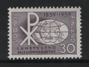 Finland    #359  MNH   1959  Missionary society