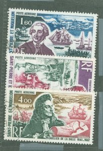 St. Pierre & Miquelon #C51-C53 Used Single (Complete Set)