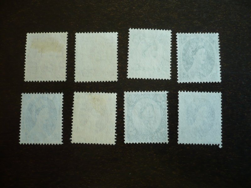 Stamps - Great Britain - Scott#356,360,363,365-369 - Used Part Set of 8 Stamps