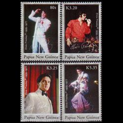 PAPUA NEW GUINEA 2006 - Scott# 1235-8 Elvis Presley Set of 4 NH