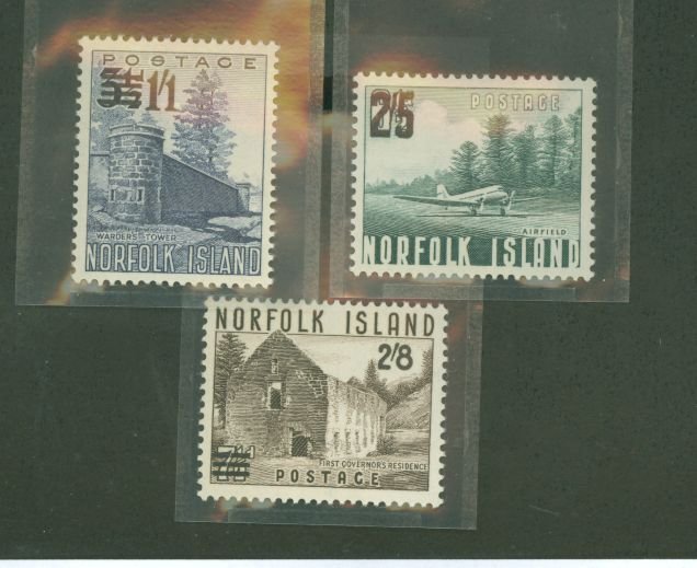 Norfolk Island #26-28 Mint (NH) Single (Complete Set)