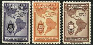 Paraguay 1939 Very Fine MLH Air Post Stamps Collection Scott # C124-6 CV 28.75$