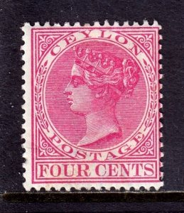 Ceylon - Scott #89 - MH - Gum bumps - SCV $7.75