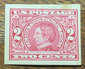 USA 371 Mint Hinged Fine with stain