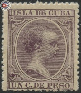 Cuba 1896 Scott 135 | MLH | CU18085