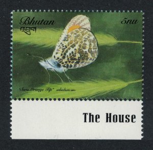 Bhutan Sara Orange-tip Butterfly 1999 MNH SG#1386