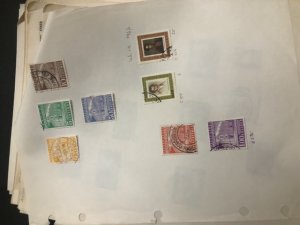 W.W. Loose Stamp Pages With Some Very Nice Glassine’s Might Find Some Gems