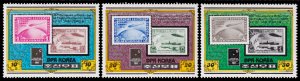 Korea, DPR Scott 1987-1989 (1980) Mint NH VF Complete Set, CV $6.50 C