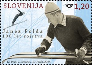 Slovenia 2024 MNH Stamps Sport Skiing Ski Jumping Olympic Games