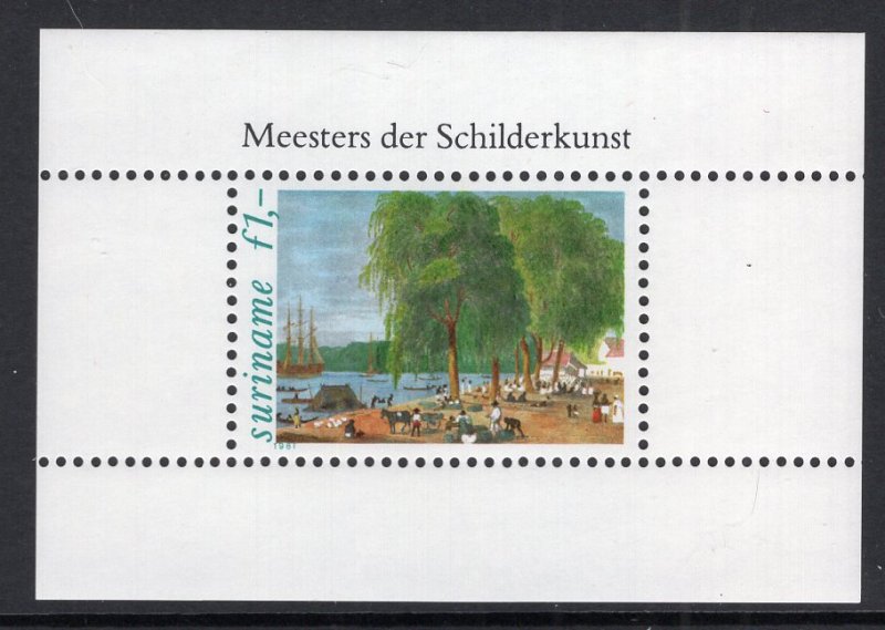 Suriname 586a Souvenir Sheet MNH VF