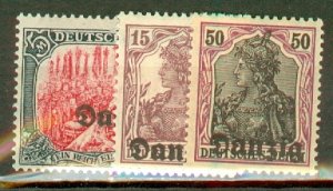 HL: Danzig 1-15 MNH CV $122.50; scan shows only a few