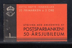 SWEDEN SC# 236a COMP BKLT FVF/MLH