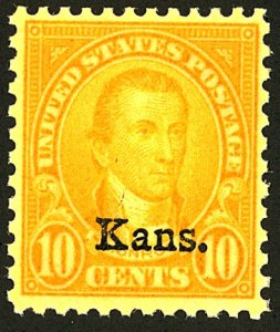 U.S. #668 MINT OG NH