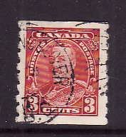 Canada-Sc#230-used  3c KGV Pictorial coil-Cdn1083-1935-