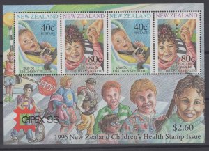ZAYIX- New Zealand B152bMNH CAPEX Inscription Children's Health Medical 