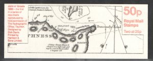 FB72 1995 John O Groats - 1st Sea Charts Series 50p Folded Booklet