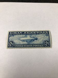 C15 Graf Zeppelin $2.60 Air Mail Mint Never Hinged / Very Fine