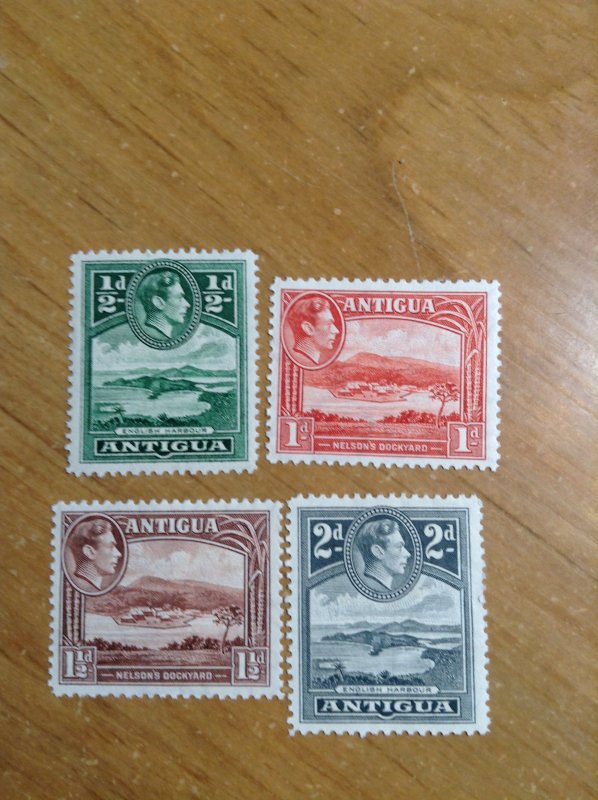 Antigua  # 84-87  MH