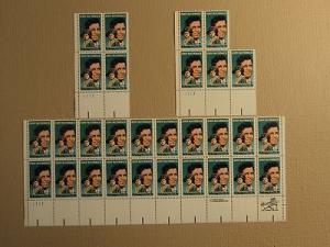 USPS Scott 2090 20c 1984 John McCormack Lot Of 3 Plate Bl...